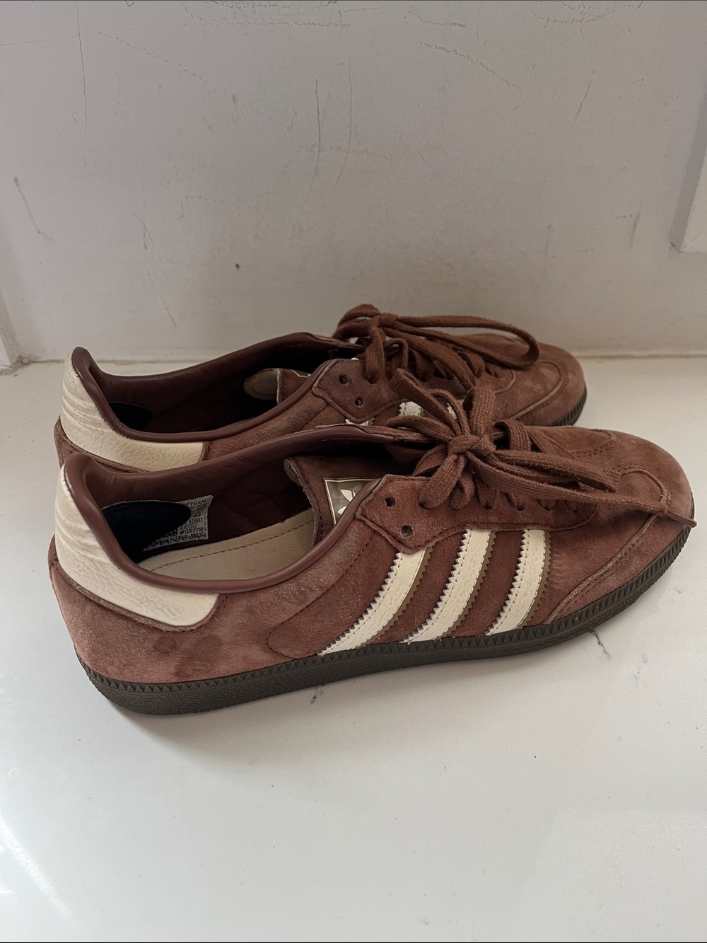 adidas Originals Samba OG Preloved Brown / Wonder White - Earth Strata - Brown